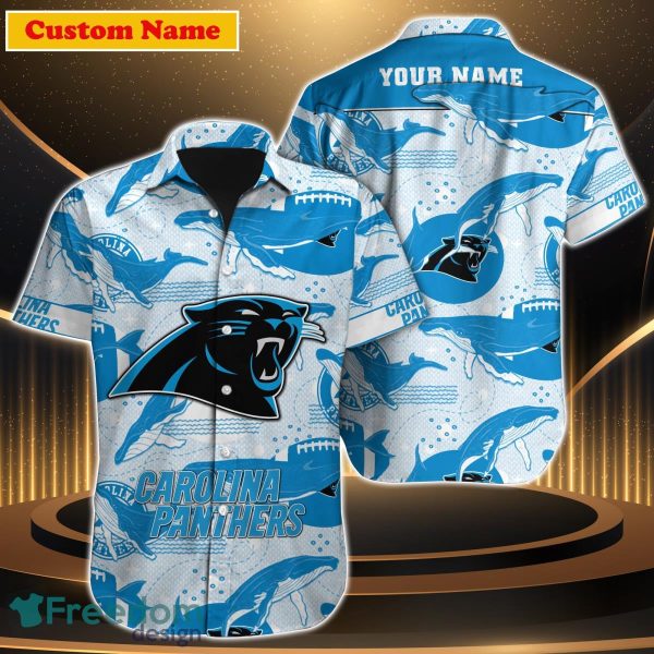 Carolina Panthers NFL Custom Name Hawaiian Shirt Special Gift For Men Women Fans