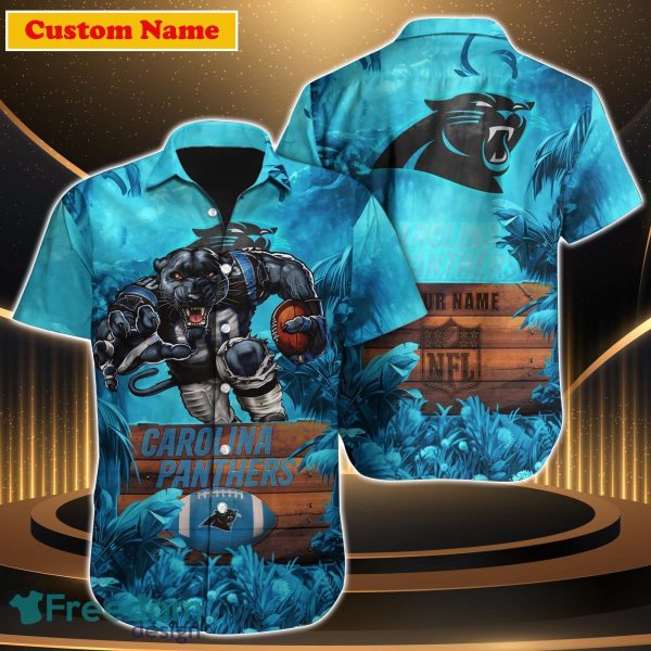 Carolina Panthers NFL Custom Name Hawaiian Shirt Unique Gift For Men Women Fans