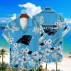 Carolina Panthers NLF Tropical Hibiscus 2023 AOP Hawaiian Shirt