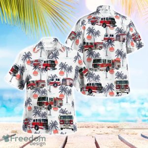 Carrboro Fire-Rescue Department 3D Hawaiian Shirt