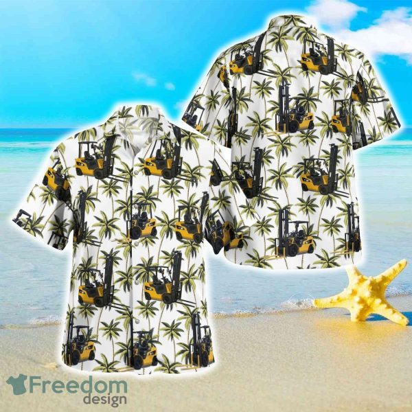 Caterpillar CAT Forklift Truck Hawaiian Shirt Best Style For Men Women