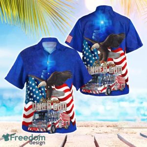 Central County Fire & Rescue 3D Summer Aloha Hawaiian Shirt