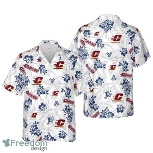 Central Michigan Chippewas Football Floral Hawaiian Shirt For Men And Women