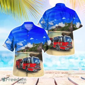 Central Pierce Fire & Rescue Beach Hawaiian Shirt Summer Gift