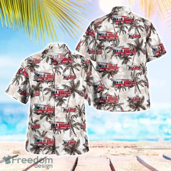 Central Stickney Fire Protection District Hawaiian Shirt Beach Summer Shirt