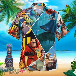 Characters Disney Beach Summer Hawaiian Shirt Full Over Print