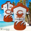 Chicago Bears Big Logo NFL Hawaiian Summer Beach Shirt Full Print