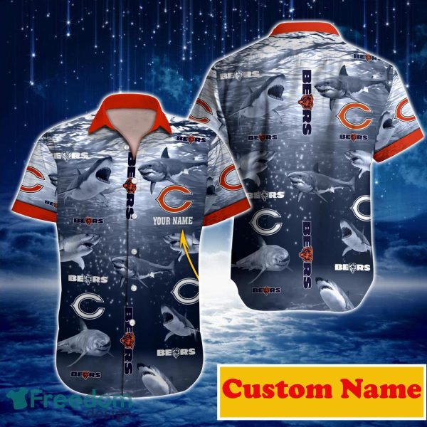 Chicago Bears NFL Custom Name Hawaiian Shirt For Men And Women Best Gift For Fans