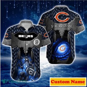 Chicago Bears NFL Custom Name Hawaiian Shirt For Men And Women Best Gift For True Fans