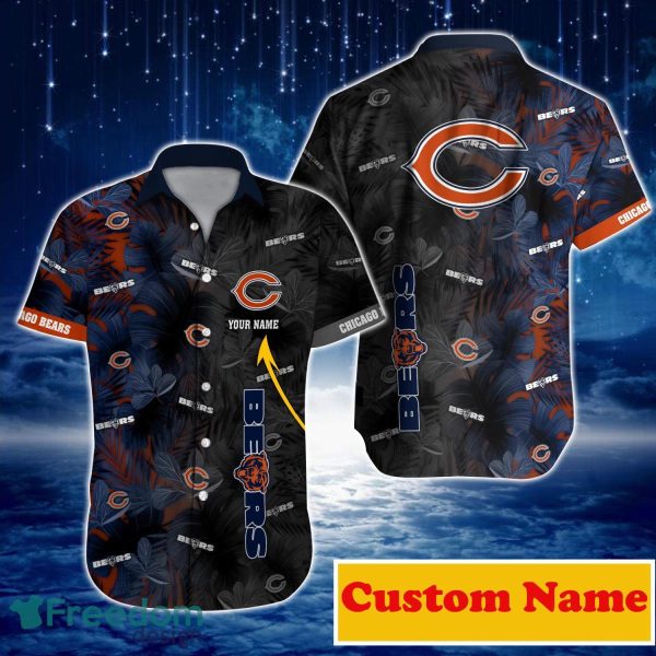 Chicago Bears NFL Custom Name Hawaiian Shirt For Men And Women Gift For Fans