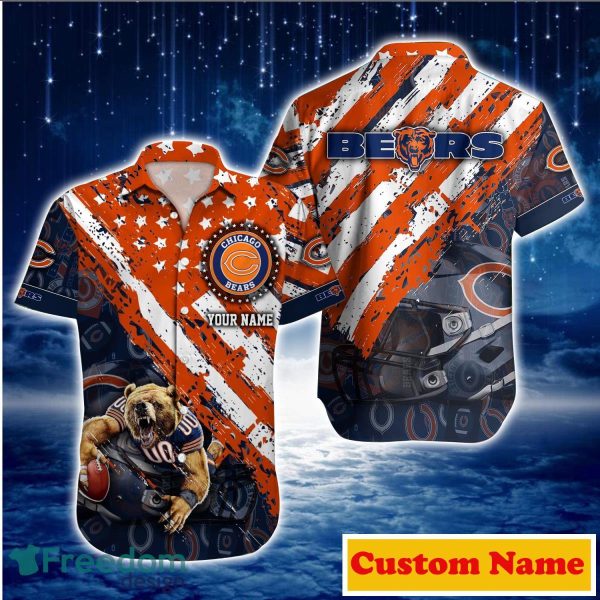 Chicago Bears NFL Custom Name Hawaiian Shirt For Men And Women Impressive Gift For Fans