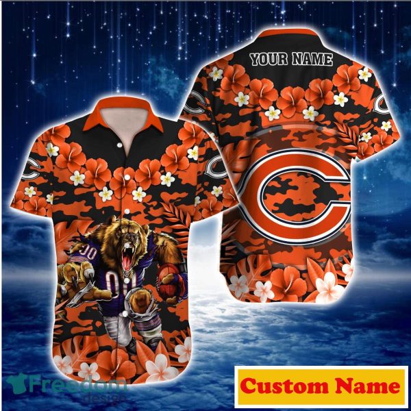 Chicago Bears NFL Custom Name Hawaiian Shirt For Men And Women Impressive Gift For Real Fans