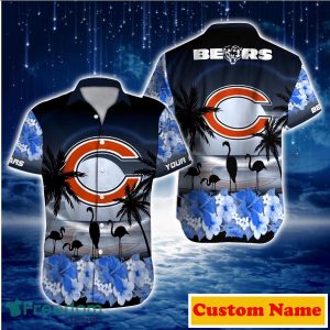 Chicago Bears NFL Custom Name Hawaiian Shirt For Men And Women Style Gift For True Fans