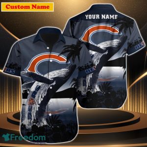 Chicago Bears NFL Custom Name Hawaiian Shirt For Men Women Unique Gift For Fan