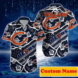 Chicago Bears NFL Custom Name Hawaiian Shirt For Men Women Unique Gift For Real Fans