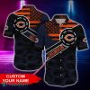 Chicago Bears Personalized Button Shirt NFL Hawaiian Shirt Custom Name