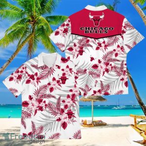 Chicago Bulls Sports American Hawaiian Tropical Patterns Shirt