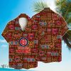 Chicago Cubs Major League Baseball Hawaiian Shirt with 3D Printed Design