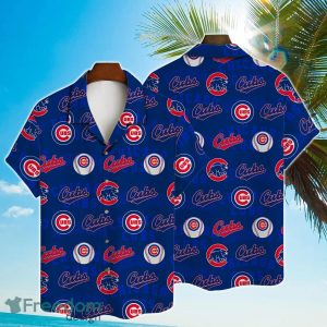 Chicago Cubs Major League Baseball Simple Pattern 3D Hawaiian Shirt