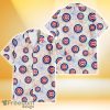 Chicago Cubs Sketch Pastel Hibiscus Beige Background 3D Hawaiian Shirt Gift For Fans