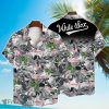 Chicago White Sox Major League Baseball Mascot And Hibiscus Pattern 3D Print Hawaiian Shirt