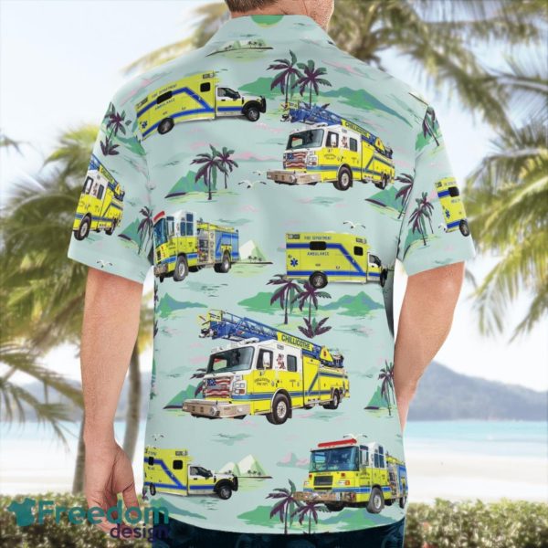 Missouri Fire Department 3D Summer Aloha Hawaiian Shirt