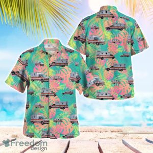 Chowan County EMS Hawaiian Shirt Beach Summer Shirt