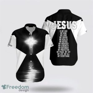 Christian Jesus 3D Printing Summer Beach Shirt Hawaiian Shirts