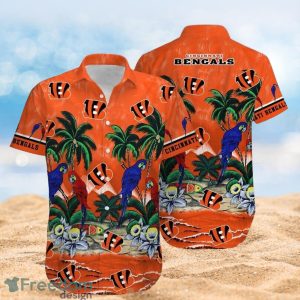 Cincinnati Bengals Football Aloha Beach Hawaiian Shirt Full Over Print