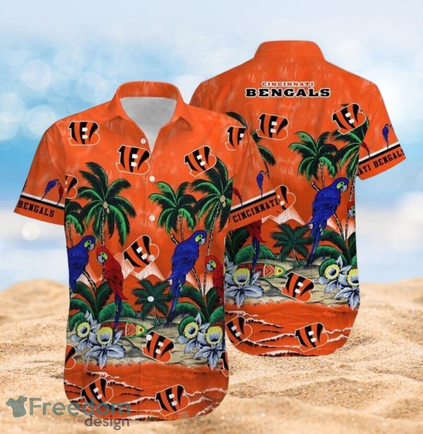 Cincinnati Bengals Football Aloha Beach Hawaiian Shirt Full Over Print