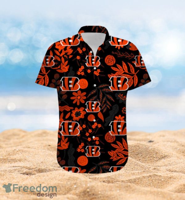 Cincinnati Bengals Football Aloha Hawaiian Shirt Full Over Print