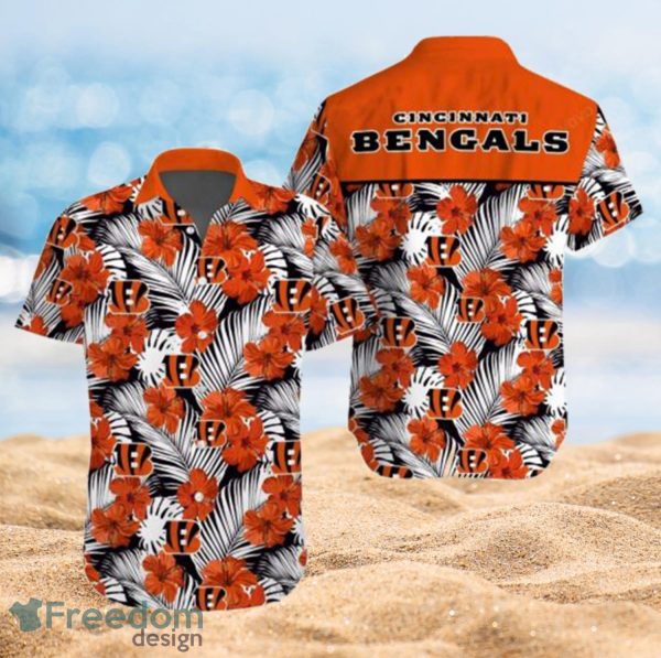 Cincinnati Bengals Hawaiian  Summer Beach Shirt Full Over Print