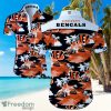 Cincinnati Bengals Logo Football Fans Hawaiian Summer Beach Shirt Full Print