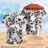 Cincinnati Bengals Logo White Hawaiian Shirt Full Over Print