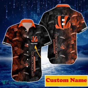 Cincinnati Bengals NFL Custom Name Hawaiian Shirt For Men And Women Gift For Fans