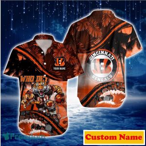 Cincinnati Bengals NFL Custom Name Hawaiian Shirt For Men And Women Great Gift For Fans