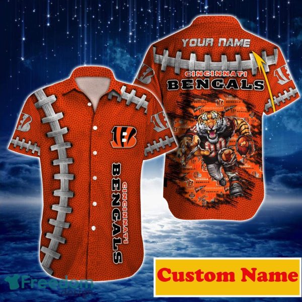 Cincinnati Bengals NFL Custom Name Hawaiian Shirt For Men And Women Special Gift For Real Fans