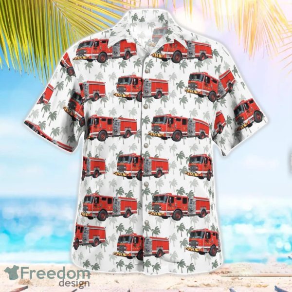 Ohio Fire Engine Hawaiian Shirt Beach Summer Shirt