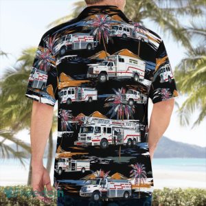 Fire Department Beach Hawaiian Shirt Summer Gift