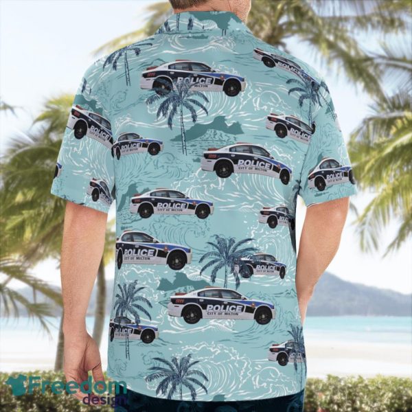 WI Police Department Dodge Charger Hawaiian Shirt Beach Summer Shirt