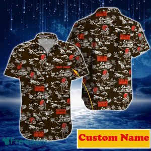 Cleveland Browns NFL Custom Name Hawaiian Shirt For Men And Women Gift For Real Fans