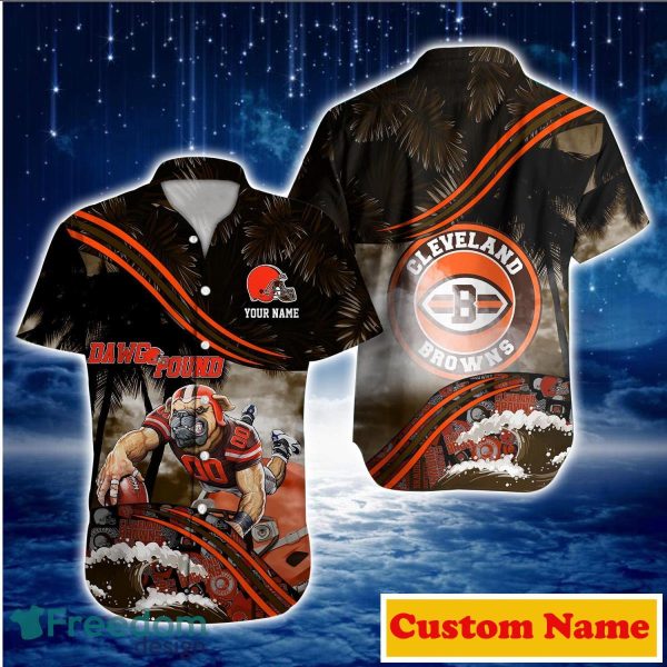 Cleveland Browns NFL Custom Name Hawaiian Shirt For Men And Women Great Gift For Fans