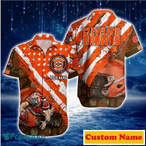 Cleveland Browns NFL Custom Name Hawaiian Shirt For Men And Women Impressive Gift For Fans