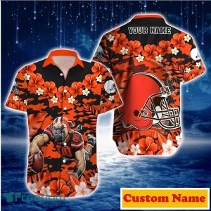 Cleveland Browns NFL Custom Name Hawaiian Shirt For Men And Women Impressive Gift For Real Fans