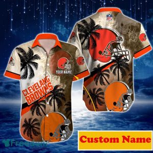 Cleveland Browns NFL Custom Name Hawaiian Shirt For Men And Women Unique Gift For Real Fans