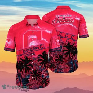 Cleveland Indians MLB Flower Hawaiian Shirt Ideal Gift For Real Fans