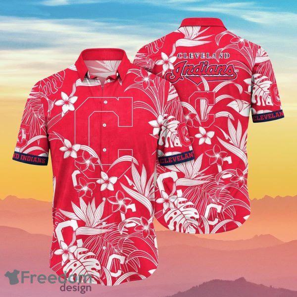 Cleveland Indians MLB Flower Hawaiian Shirt Summer Football Unique Gift For Real Fans