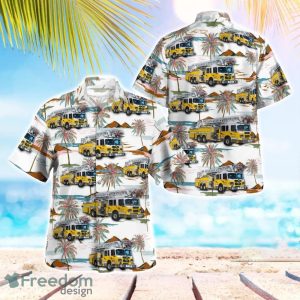 Clinton City Fire Department Beach Hawaiian Shirt Summer Gift