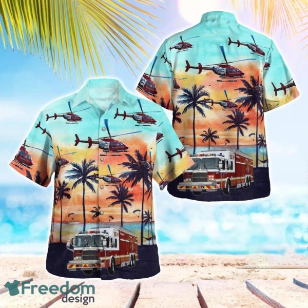 Colleton County Fire Rescue Hawaiian Shirt Beach Summer Shirt