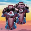 Colorado Avalanche NHL Flower Hawaiian Shirt Best Gift For Men And Women Fans